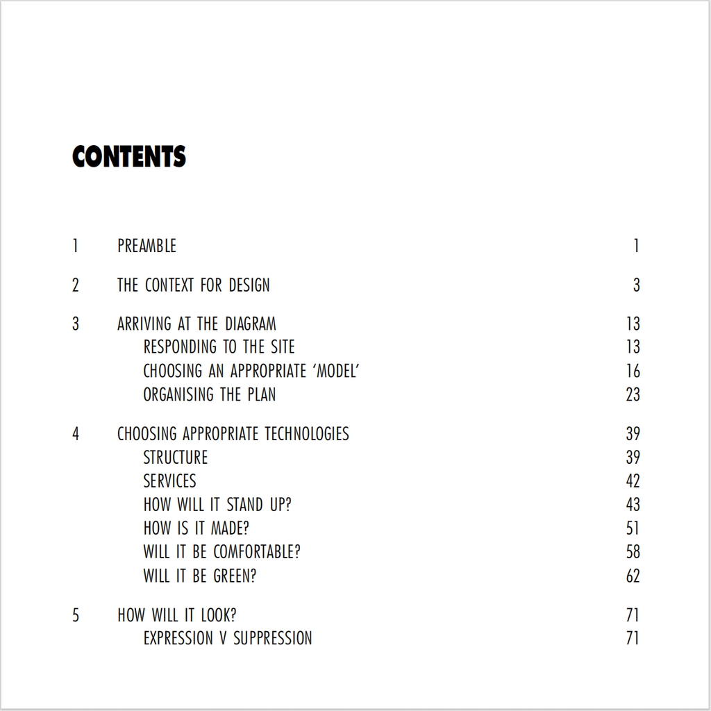 Architecture Design Notebook