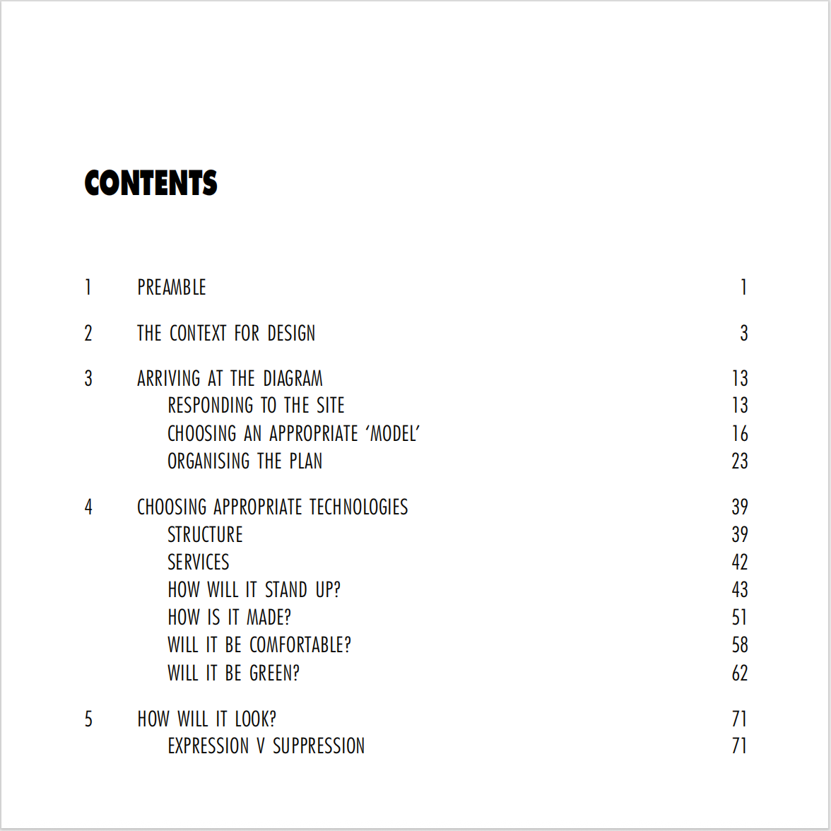 Architecture Design Notebook