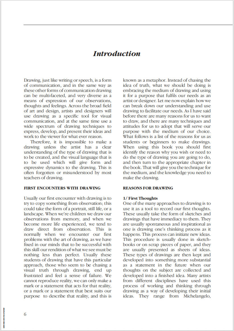 The Complete Book of Drawing Techniques A Professional Guide for the Artist