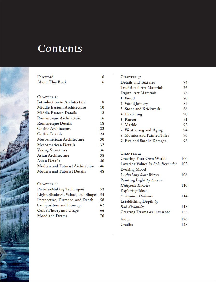 How to Draw and Paint Fantasy Architecture