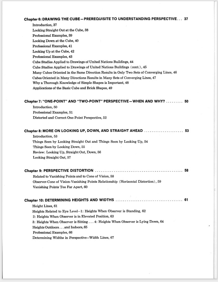 Perspective Drawing Handbook