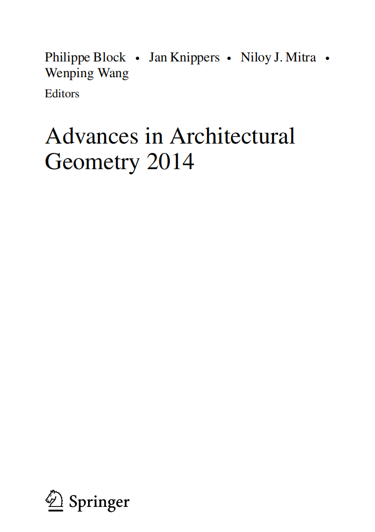 Advances in Architectural Geometry 2014