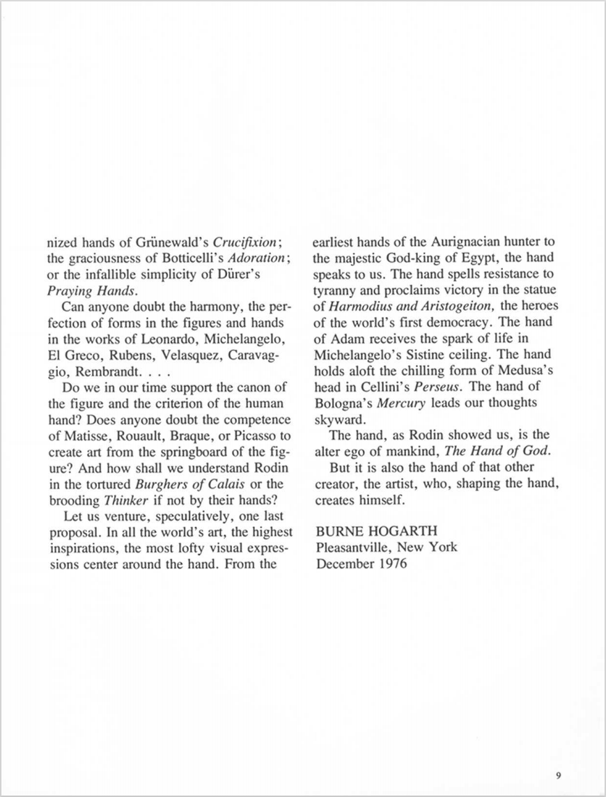 Drawing Dynamic Hands