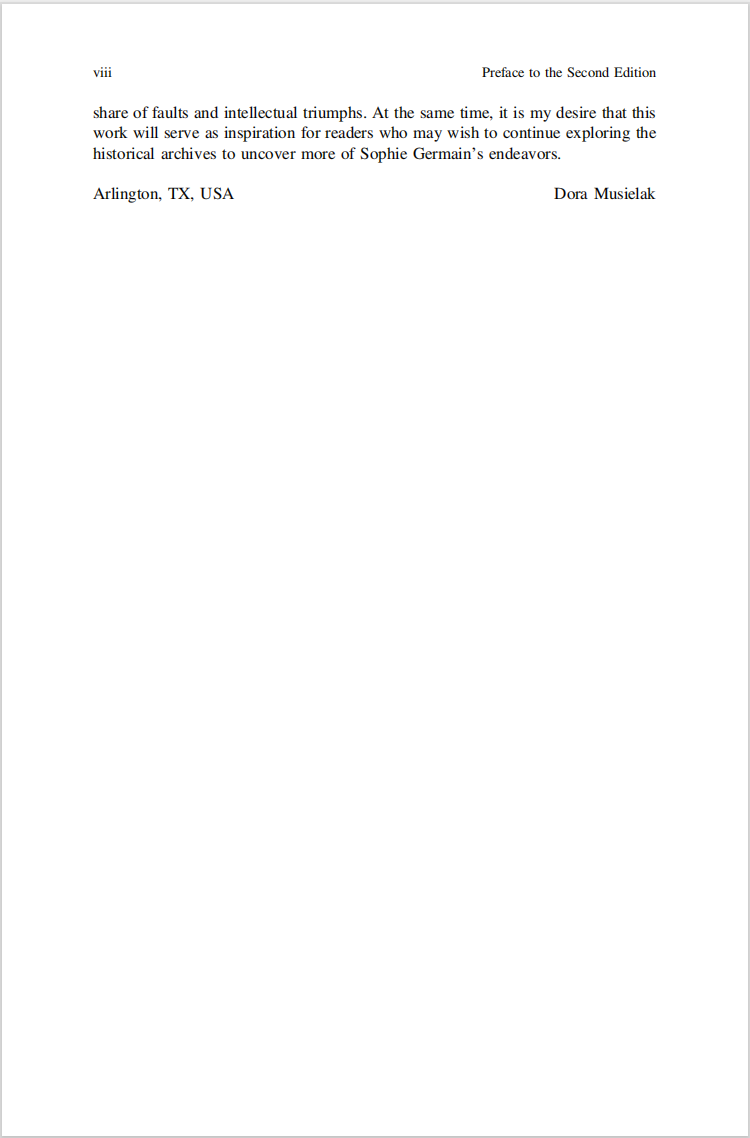 [Springer Biographies] Sophie Germain