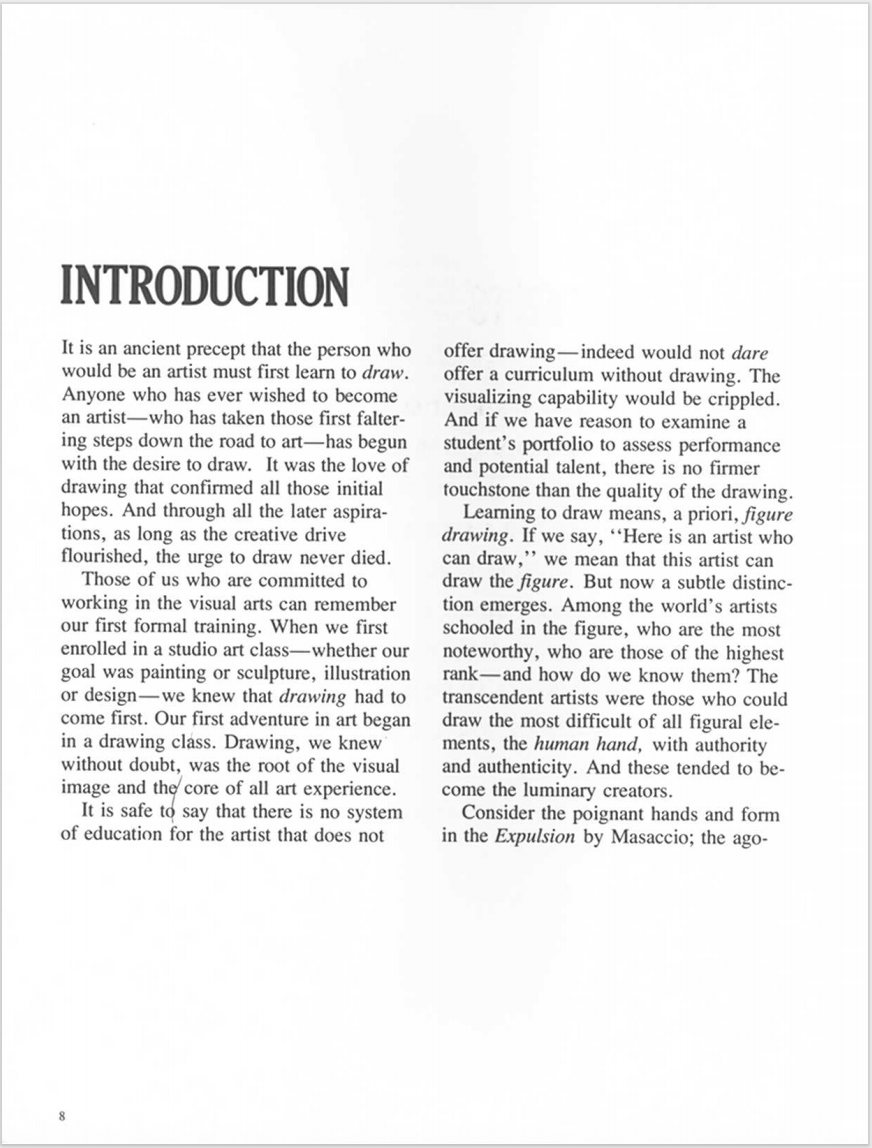 Drawing Dynamic Hands