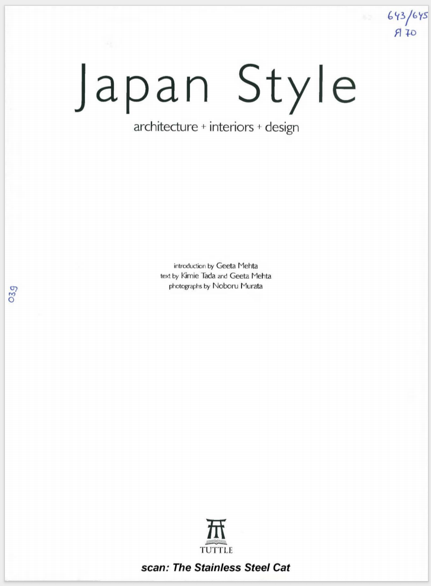 Japan Style Architecture Interiors Design