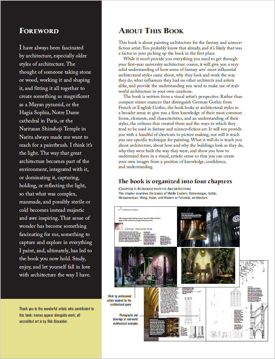 How to Draw and Paint Fantasy Architecture